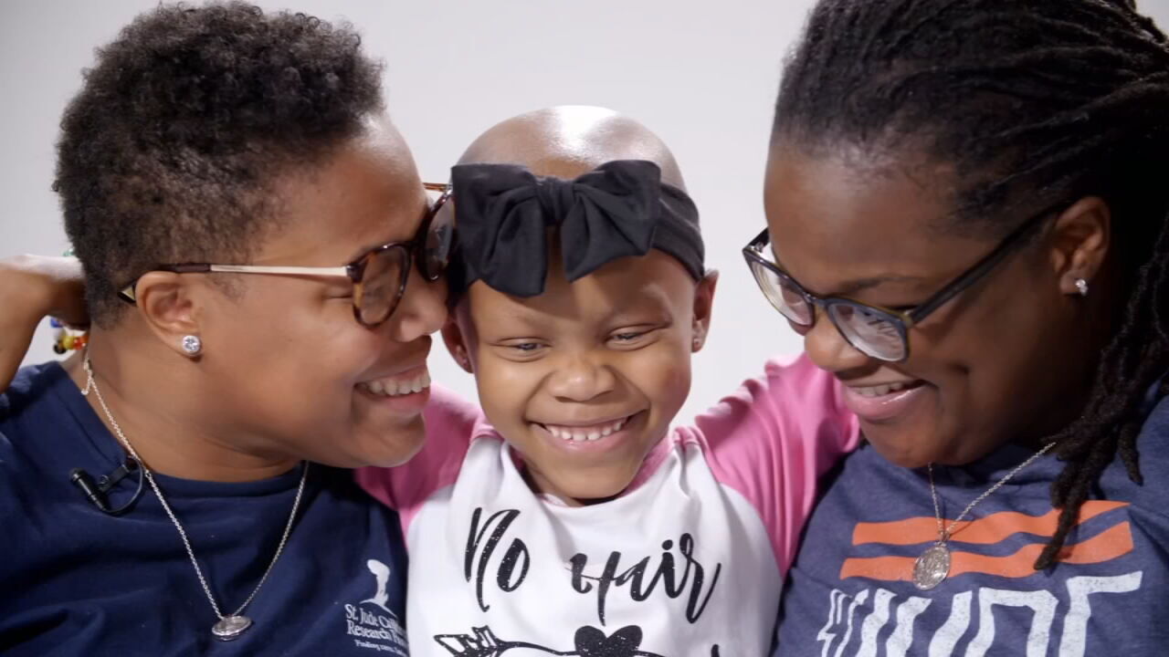Ashtyn Johnson and family